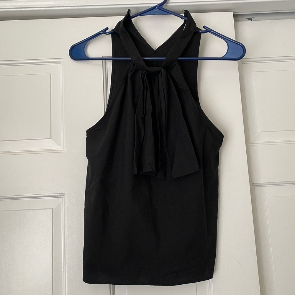 Zara High Neck Top